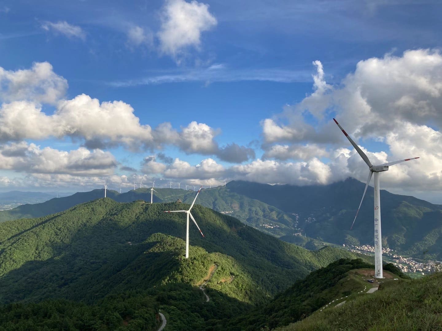 云上南清景区全景